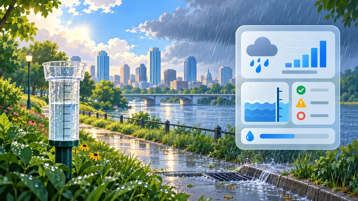 Rainfall amount: reading millimetres without confusing them with probability