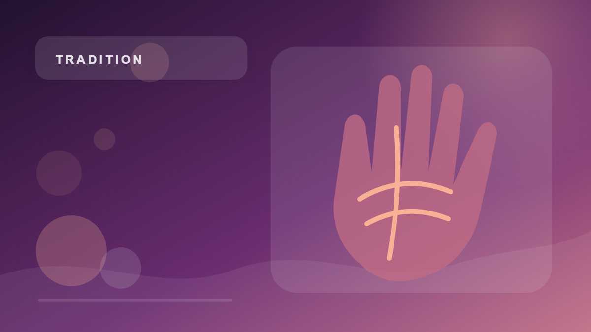 Dominant and non-dominant hands in palmistry traditions