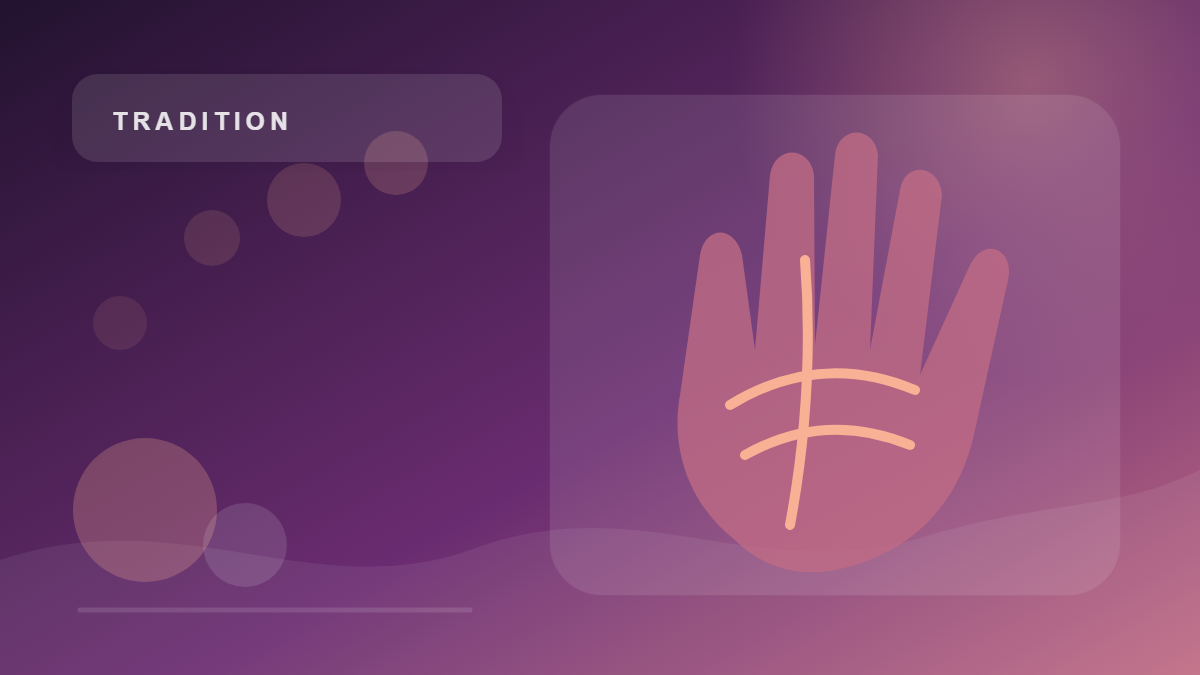 Finger proportions in traditional palmistry
