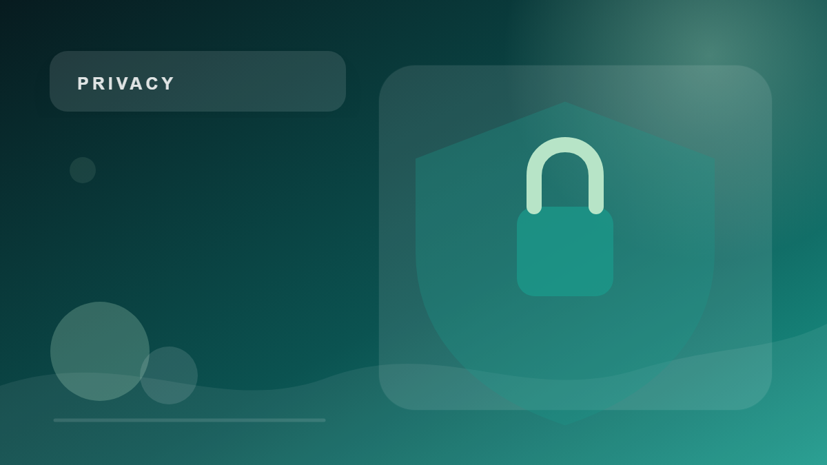 Data minimization: share and collect only what is needed