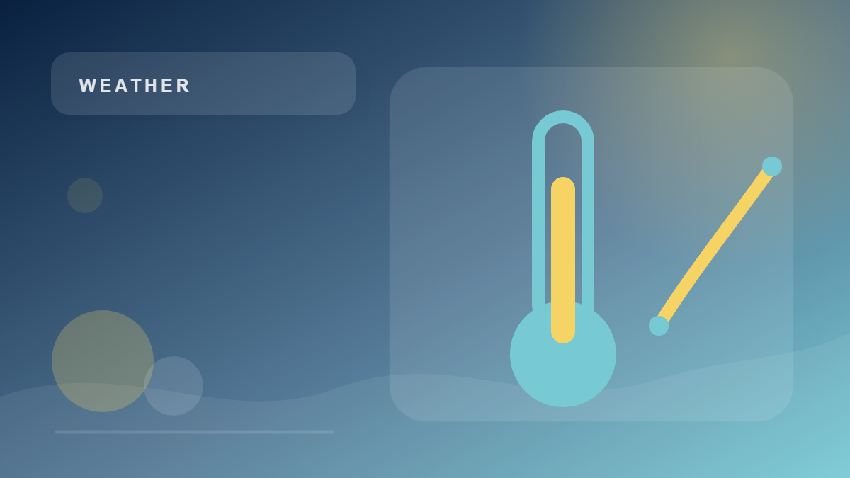 Hot weather: reading forecast information for safer planning