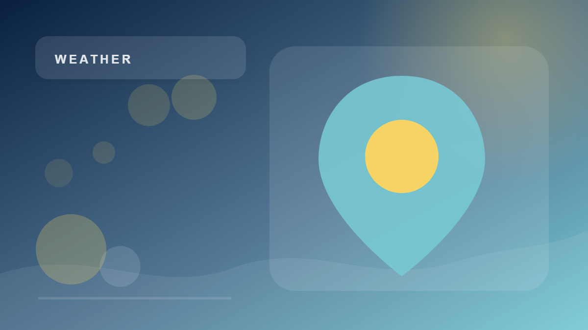 Weather location accuracy: GPS, city names and forecast grids