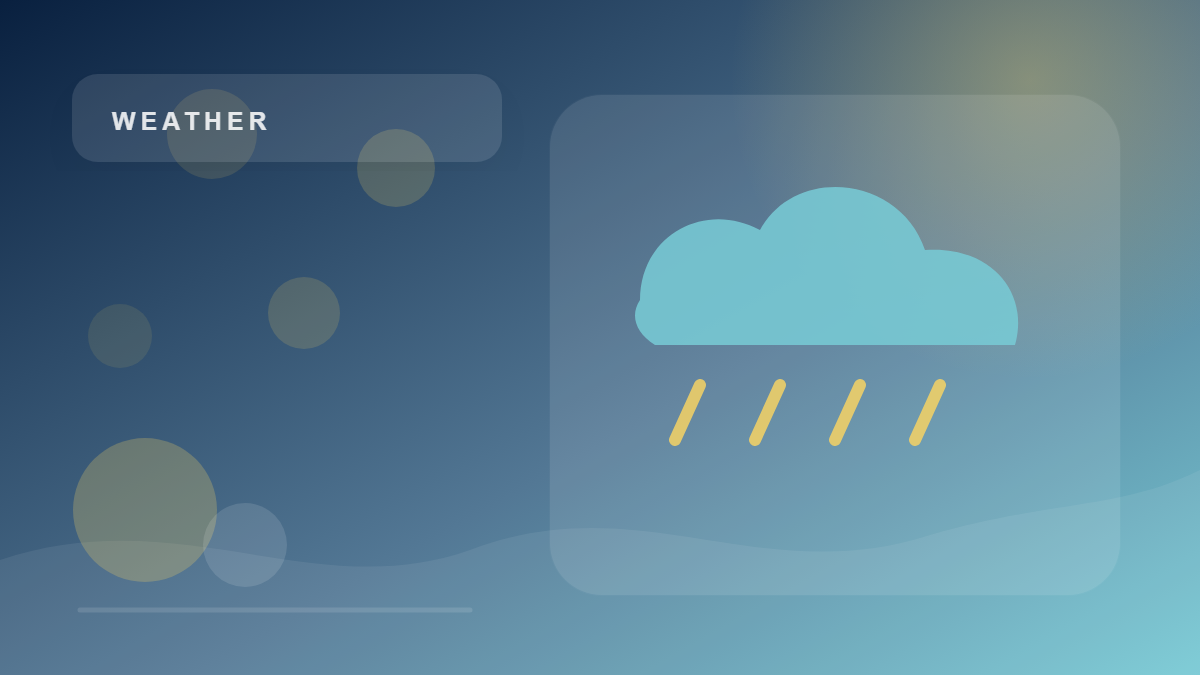Weather and outdoor exercise: planning with heat, rain and wind